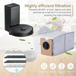 Nuo desire Pack of 25 replacement parts accessories for Eufy Omni C20 robot vacuum cleaner, 1 roller brush, 4 filters, 6 side brushes, 6 mop pads, 6 dust bags, 1 cleaning brush, 1 screwdriver for Eufy