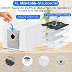 Accessory Set for Ecovacs Deebot X9 Pro Omni / X9 Pro Robot Vacuum Cleaner, Spare Parts Robot Vacuum Cleaner Accessories