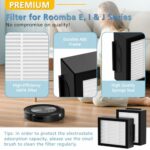 فیلتر هوا 9 عددی جارو رباتیک آی روبات مناسب مدل های iRobot Roomba e, i and j Series i7 i7+/plus i3 i3+ E5 E6 E7 i4 i6 i6+ i8 i8+ Robot Vacuum Cleaners parts, 9 Pack High Efficiency 4639161 Filters (ارسال 10 الی 15 روز کاری)