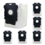 6PCS Dirt Disposal Bags Compatible with iRobot Roomba i7/i7+, i3/i3+, i1+, i4/i4+, i6/i6+, i8/i8+, j7/j7+, s9/s9+ Plus, Combo j8+, j9+, i s j Series Dust Bags