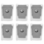 KENSHIRE 6 pack dust bag compatible for iRobot Roomba bags j7 i7 i7 plus i3 i6+ i8 plus S9+ Plus E5 E6 E7 Series Clean Base replacement disposable bags