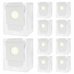 Jelter 10 Pack dust bags replacement parts compatible with iRobot Roomba bags i7+ j7 plus j7+ i3 plus i3+ i4 i4+ i6 i6+ i8 i8+ s9 s9+ series all clean base vacuums