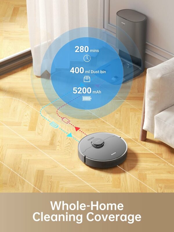 جارو رباتیک شیائومی دریم Dreame Bot D10S Plus - تصویر 4