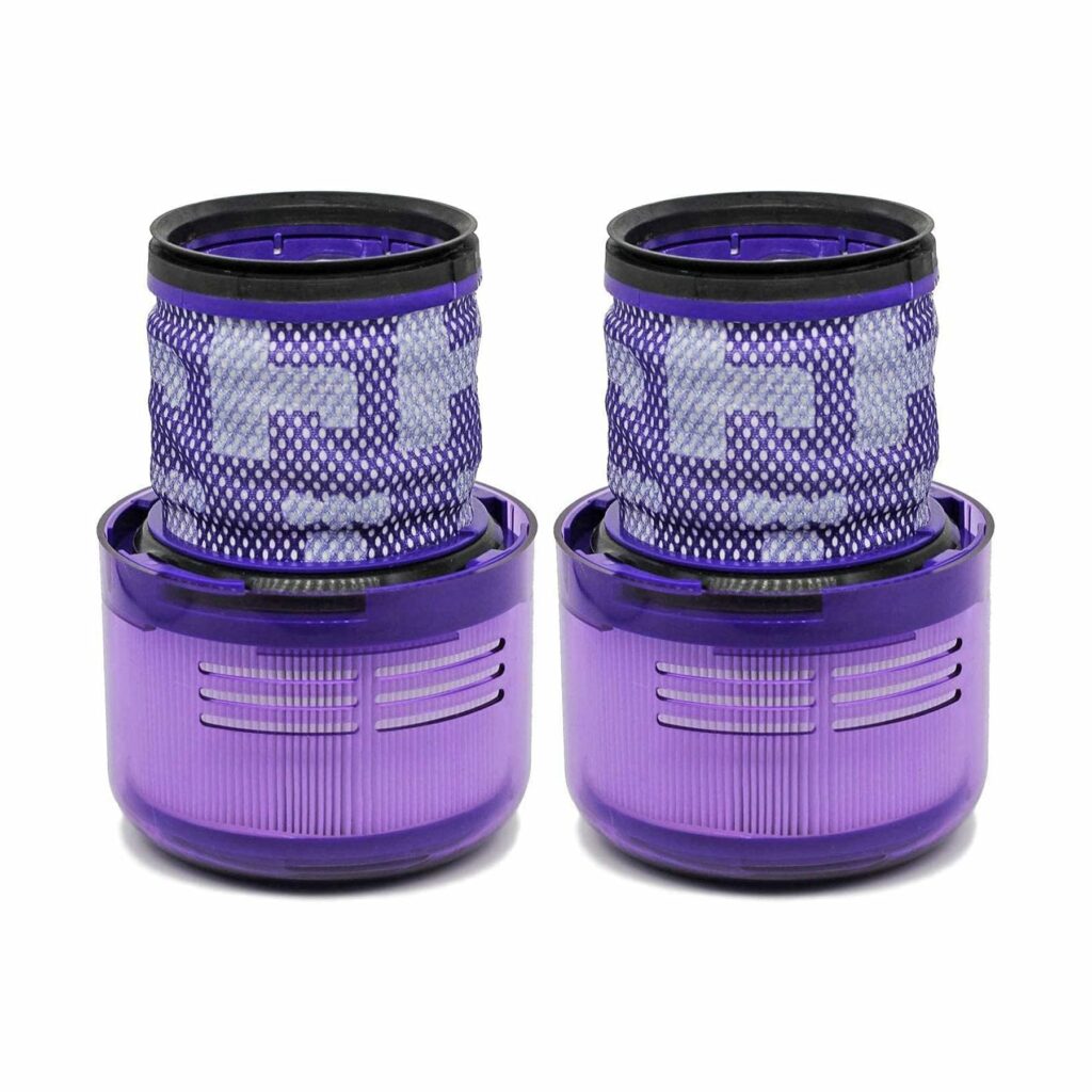 Unikstone 2 Pack Vacuum Filters Replacement Parts Compatible with Dyson V11 SV14 Torque Drive V11 Cordless Stick Vacuums V11 Animal V15 Detect Cordless Vacuum Compare to Part 970013-02.