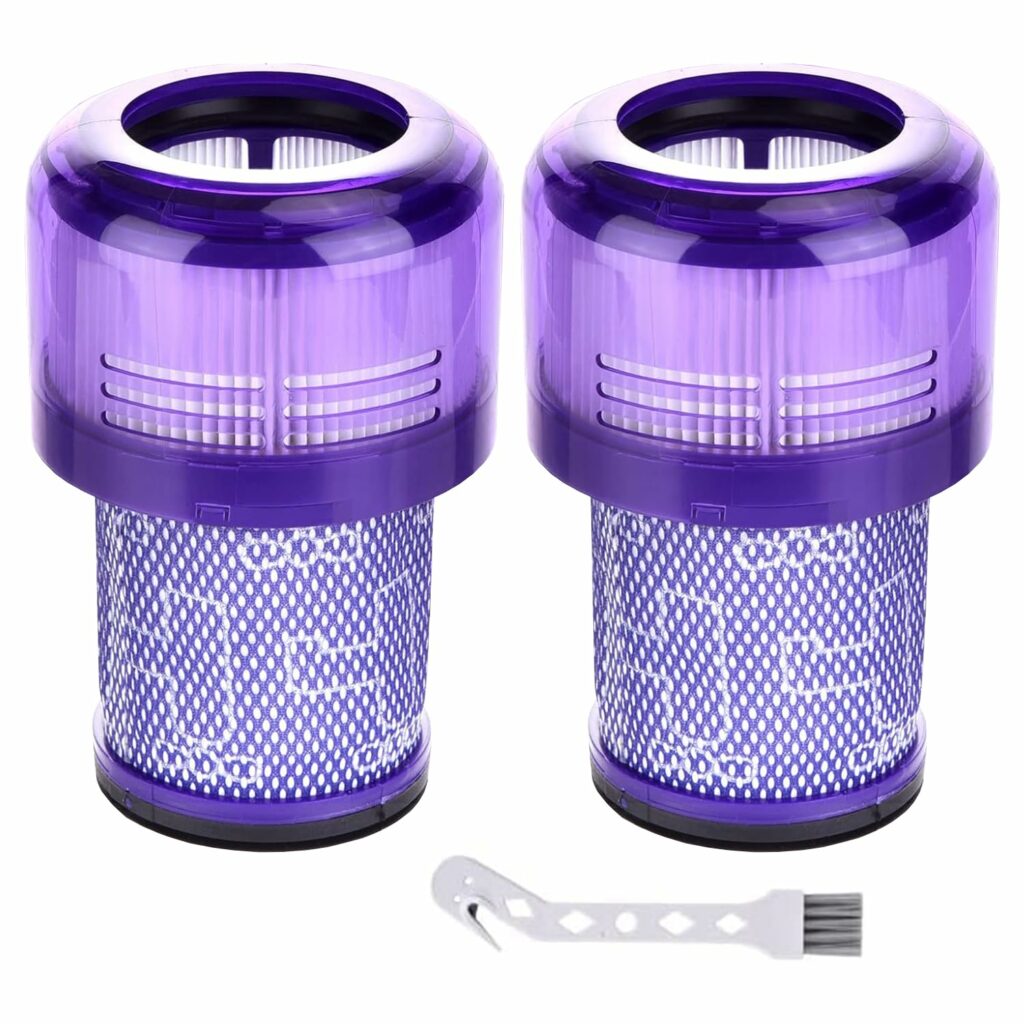 Unikstone Filter Replacement for Dyson V12 Detect Slim Vacuums, V12 Slim Vacuums, Compare to Part 971517-01. (NOT for SV12 Vacuum)