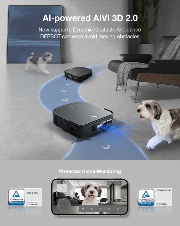 جارو رباتیک اکووکس Ecovacs X2 COMBO - تصویر 3
