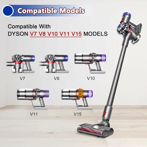 پارویی اورجینال دایسون مناسب مدل Dys0n V7 V8 V10 V11 V15 Vacuum Cleaner SV10 SV11 SV12 SV14 (ارسال 15 الی 25 روز کاری) - تصویر 6