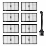 KENSHIRE 8PCS S series filters replacement compatible with iRobot Roomba S9 Plus S9 S9+ 9150 9550 filters parts replacement