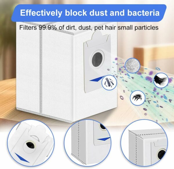 اکسسوری جارو رباتیک اکووکس مناسب مدل Ecovacs deebot X5 PRO Omni (ارسال 10 الی 15 روز کاری) - تصویر 8