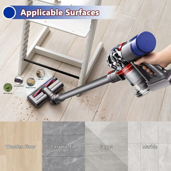 پارویی اورجینال دایسون مناسب مدل Dys0n V7 V8 V10 V11 V15 Vacuum Cleaner SV10 SV11 SV12 SV14 (ارسال 15 الی 25 روز کاری) - تصویر 7