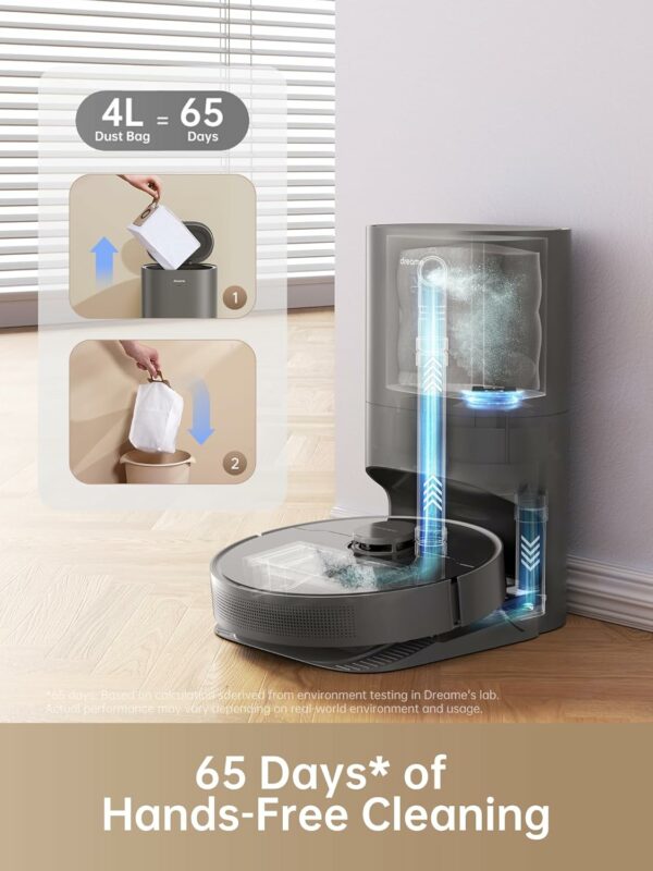 جارو رباتیک شیائومی دریم Dreame Bot D10S Plus - تصویر 6