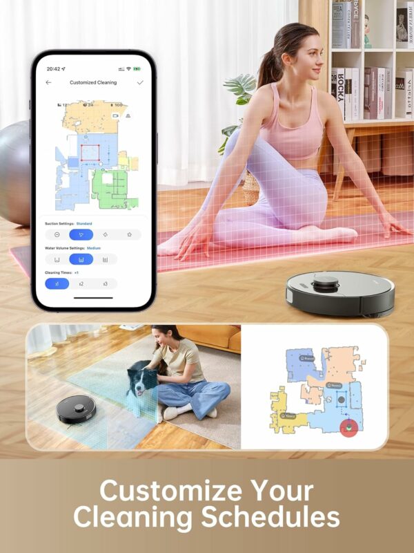 جارو رباتیک شیائومی دریم Dreame Bot D10S Plus - تصویر 8