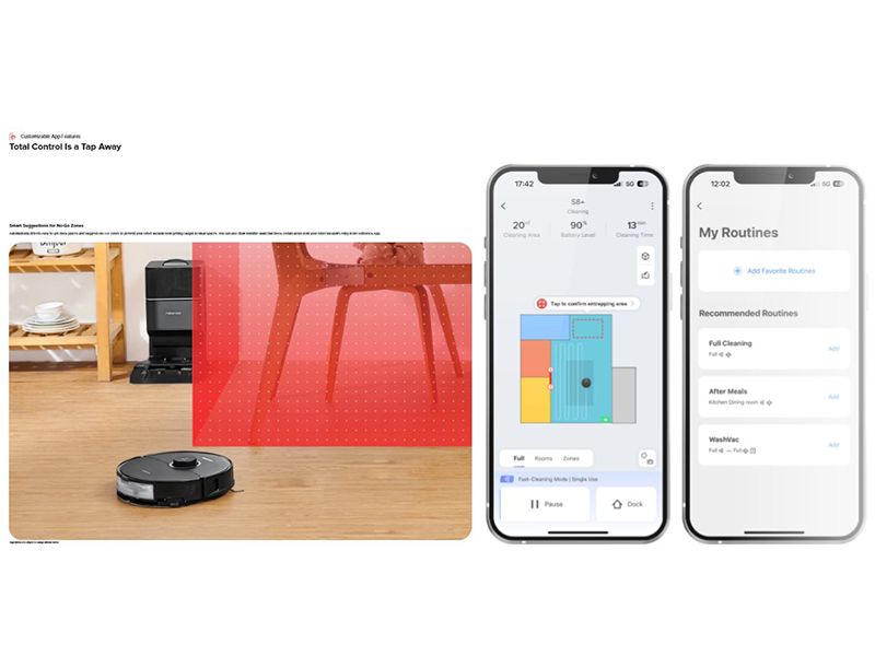 جارو رباتیک شیائومی مدل Roborock S8 Plus