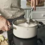 سرویس قابلمه 9 پارچه زولینگ مدل پیور رنگ کرم ZWILLING Pure Cookware
