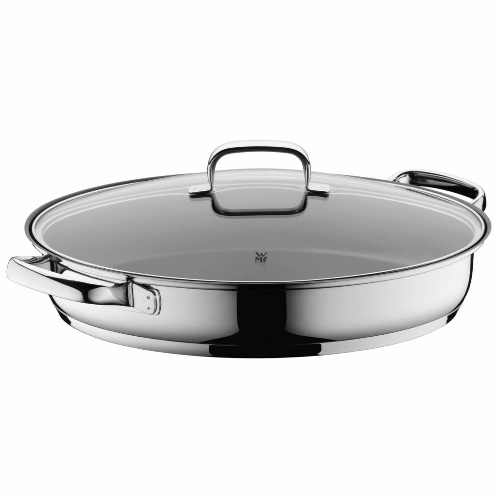 تابه 38 سانت دبلیو ام اف مدل WMF Fish pan with glass lid