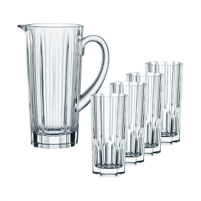 پارچ و لیوان ناخمن مدل Nachtmann Aspen بسته 5 عددی