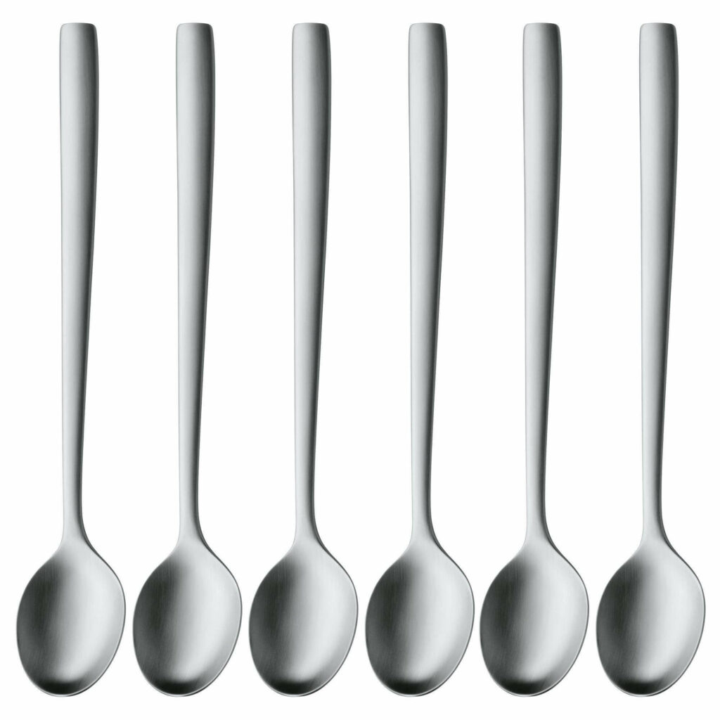 قاشق شربت خوری 6 عددی دبلیو ام اف مدل WMF latte macchiato spoon NUOVA