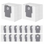 Spofan 16 Pack Dust Bags for Roborock S8 Pro Ultra, S8+, S7 Max/MaxV Ultra, Q5+, Q5 Max+/Pro+, Q5 DuoRoller+, Q7+, Q7 Max+, Q8 Max+ Robot Vacuum, 3.6L Large Capacity Disposable Replacement Bag