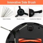 HASTHIP® 10Pcs Replenishment Kit, Replacement Parts Compatible with Xiaomi Robot Vacuum Cleaner S10, Replacement Accessories include 1 Main Brush, 2 Filter, 2 Mop Cloth, 4 Side Brush, 1 Cleaning brush