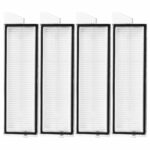 Rrochio Pack of 4 Robot Vacuum Cleaner Accessories, Washable E11 Air Filter for Roborock S8 Max Ultra, S8 MaxV Ultra
