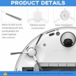 HASTHIP® 13Pcs Replacement Parts for Dreame L10s Ultra Vacuum Cleaner, Spare Accessories with 1 Main Roller Brush, 4 Side Brushes, 2 Mop Cloth, 2 Filters, 4 Cleaning Mop, 2 Dust Bags