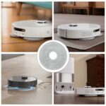 Replacement Mop Pads Set for Dreame L10 Ultra / L10S Pro / L10S Ultra / L10S Pro Ultra / L10S Pro Ultra / L10 Prime / L20 Ultra / L20 Ultra / X40 Ultra Robot Vacuum Cleaner (8 Cloths)