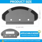 HASTHIP® Replacement Mop Cloth Plate Holder Compatible with ECOVACS Deebot Ozmo 920 950 T5 Series, Universal Mop Plate Accessory for Robot Vacuum Cleaner, Durable Vacuum Parts and Accessories