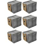 Odashen Replacement Dust Bags for Eufy G40+ G40 Hybrid+ Robot Vacuum Cleaner Accessories Parts (6 PCS)