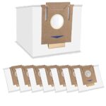 CHAIN PEAK (8 Pieces) Replacement Vacuum Bags for Ecovacs DEEBOT OZMO T8 AIVI T8 Max, AIVI & T8 Series, T9 T9+ N8 series DX93 DDX96, Robot Vacuum Cleaner Filter Bags, Replacement Canister Vacuum Bags