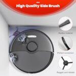 19 Pack Accessories Set for Roborock S8 Max/MaxV Ultra Robot Vacuum Cleaner 1 Pair Roller Brush 1 Self-Cleaning Brush 4 Side Brushes 2 Filters 4 Long and Round Mop Pads 4 Dust Bags 1 Cleaning Brush