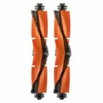 X20+ Replacement Roller Brushes Compatible with Xiaomi X20+/X20 Plus/ 1S/S20 plus/ S20+/X10+/X20 Pro Robot Vacuum Brush Accessory Kit Multi Surface Brush 2 Pack