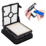 Queta Accessories for Bissell Crosswave Wet & Dry Vacuum Cleaners 4 Pieces Multi Surface Brush Roll and 4 Filters for Bissell Crosswave 3-in-1, Replacement Parts/Replacement Sets for Bissell, with 1