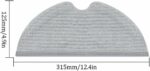 MYAYD Accessories for Xiaomi Mi Robot Vacuum Mop 2C/STYTJ03ZHM/1C/STYTJ01ZHM//F9 Vacuum Cleaner, 7-Piece Replacement Parts Set Includes 1 Main Brush, 2 Filters, 2 Six-Arm Side Brushes, 2 Wipes