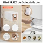 Saprdii Accessory Set for Xiaomi X20 Max / X20 Pro Robot Vacuum Cleaner, 1 Roll Brush, 6 Dust Bags, 4 Wipes, 2 Filters, 4 Side Brushes, Replacement Part Robot Vacuum Cleaner Accessories