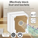 (6 Pack) Q0520 Q052020 Replacement Dust Bags Compatible With iRobot Roomba Vacuum 2 Essential Robot with AutoEmpty Dock Q0250, Vacuum Bag, Dsiposal Bag Accessories Kit