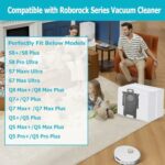 20 Pack Dust Bag Compatible with Roborock S8 Pro Ultra, S8+, Q7 Max+, Q8 Max+, Q5 Max+, Q5+, Q5 Pro+, S7 Max Ultra, S7 MaxV Ultra, Q7+ Vacuum Cleaner,3L Large Capacity Disposable Bag