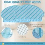 HASTHIP® 8Pcs Replenishment Kit, Replacement Accessories Replacement Parts for Ecovacs Deebot N8/OZMO 920/950 Vacuum Cleaner – 4 Side Brushes, 2 Microfiber Mop Cloth, 2 HEPA Filters Cleaning Tools
