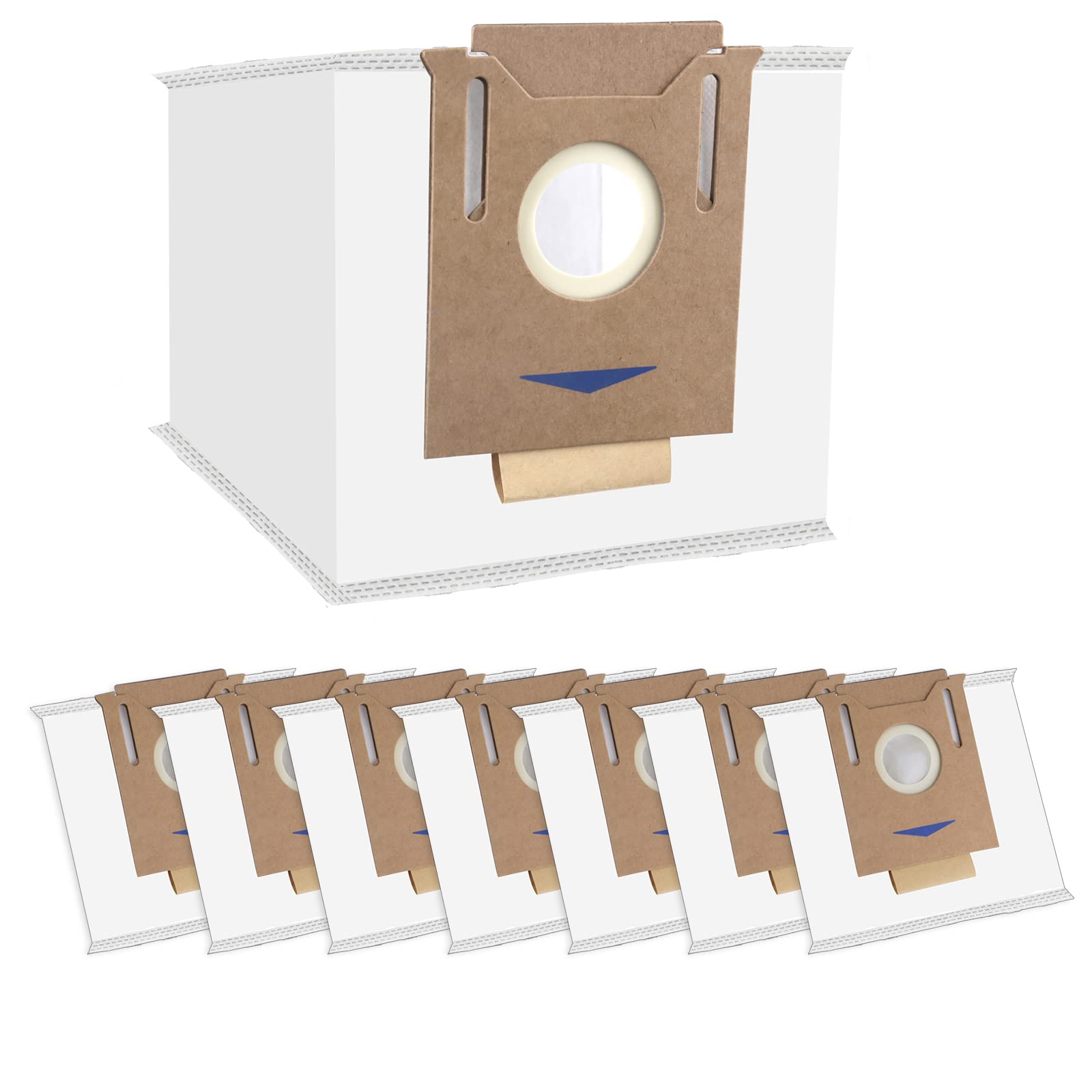 CHAIN PEAK (8 Pieces) Replacement Vacuum Bags for Ecovacs DEEBOT OZMO T8 AIVI T8 Max, AIVI & T8 Series, T9 T9+ N8 series DX93 DDX96, Robot Vacuum Cleaner Filter Bags, Replacement Canister Vacuum Bags_689e4466560dc.jpeg CHAIN PEAK (8 Pieces) Replacement Vacuum Bags for Ecovacs DEEBOT OZMO T8 AIVI T8 Max, AIVI & T8 Series, T9 T9+ N8 series DX93 DDX96, Robot Vacuum Cleaner Filter Bags, Replacement Canister Vacuum Bags