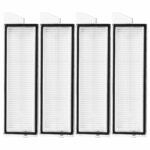 Rrochio Pack of 4 Robot Vacuum Cleaner Accessories, Washable E11 Air Filter for Roborock S8 Max Ultra, S8 MaxV Ultra