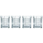 لیوان 4 پارچه ناخمن مدل Nachtmann Square Series Whisky Glass