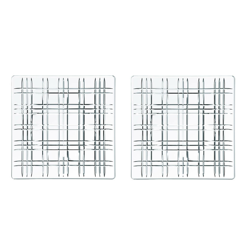 بشقاب 2 پارچه ناخمن مدل Nachtmann Square 21 CM