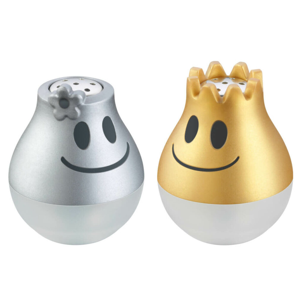 نمک پاش و فلفل پاش 2 پارچه دبلیو ام اف مدل WMF Salt shaker set McSalt silber gold