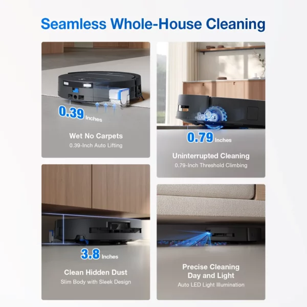 جارو رباتیک اکووکس ECOVACS DEEBOT T80 OMNI - تصویر 6