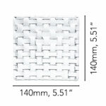 پیش دستی 2 پارچه ناخمن مدل Nachtmann bossa nova 14 cm - تصویر 8