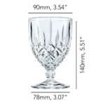 لیوان 4 پارچه ناخمن مدل Nachtmann Noblesse Goblet tall - تصویر 2