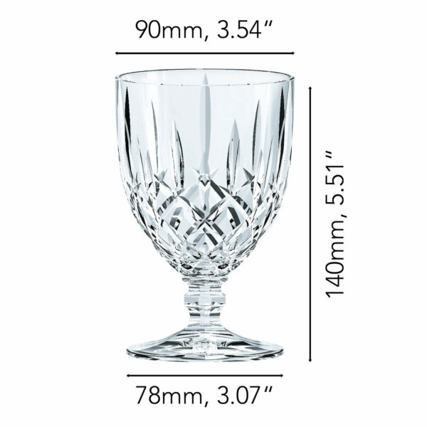 لیوان 4 پارچه ناخمن مدل Nachtmann Noblesse Goblet tall - تصویر 2