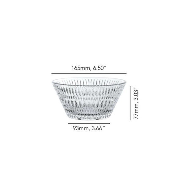 کاسه 2 پارچه ناخمن مدل Nachtmann Ethno Crystal 16 cm - تصویر 5