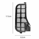 Tiardey 2Pack Vacuum Cleaner Tank Filter for Roborock G20, Vacuum Robot Accessories, Cleaning Tank Filter Accessories(Black)
