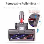 KENVOR Brush Compatible with Dyson Vacuum Cleaner V7 V8 V10 V11 V15, Cleaning Mop Head with 5 LED Lights for Hard Floors and Parquet Floors
