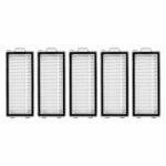 (5 Pack) Qrevo Master Replacement HEPA Filters Compatible with Roborock Qrevo Master/Qrevo Slim Robot Vacuum, Filter Kit, Filters Accessories Kit, Vacuum Filter, Upright Filters, Canister Filters